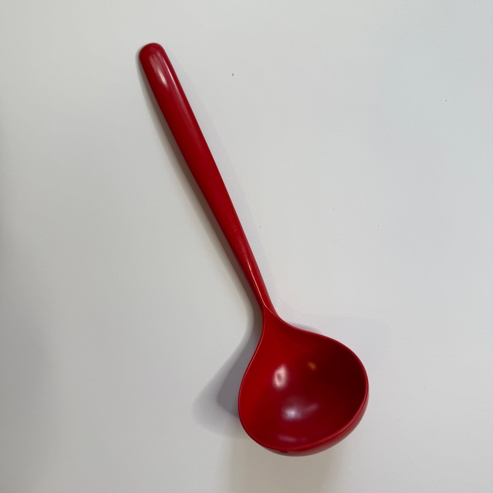 Vintage Copco Kitchen Utensil RED Melamine Ladle U108 Made in USA